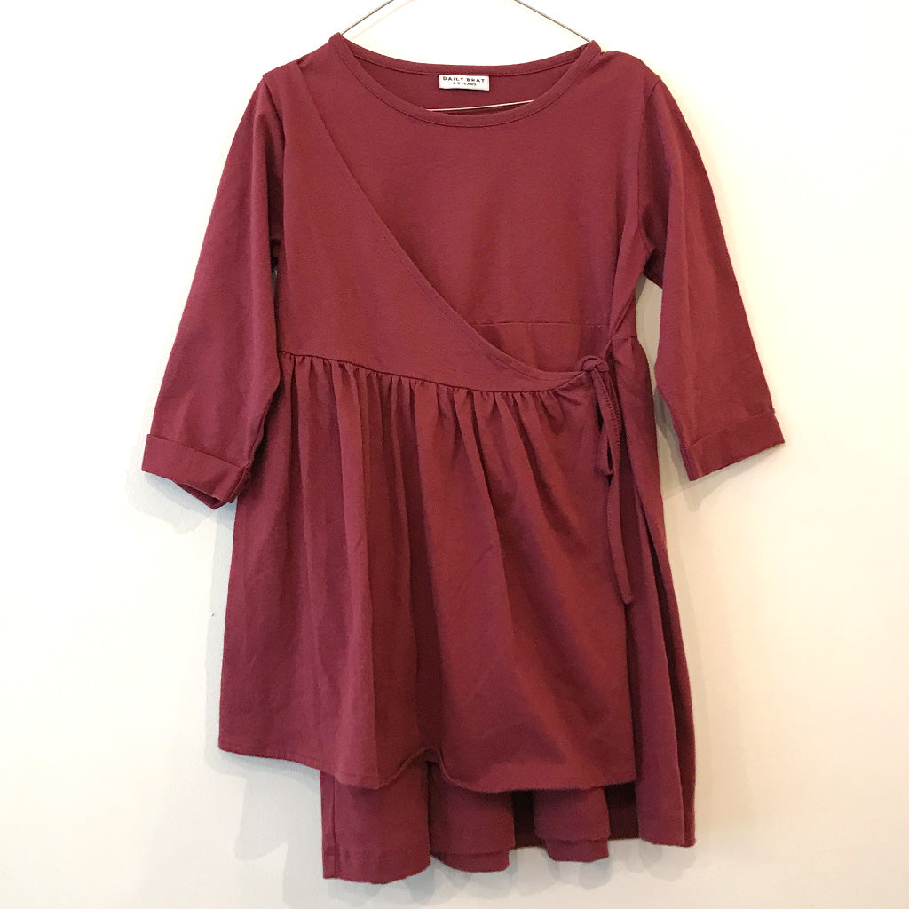 Dress Wrap Burgundy - Sample