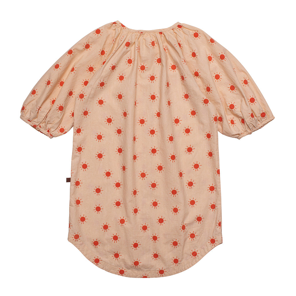 Dress Plein Air Pink Earth Red