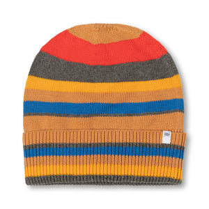 Hat Knit Multi Stripe
