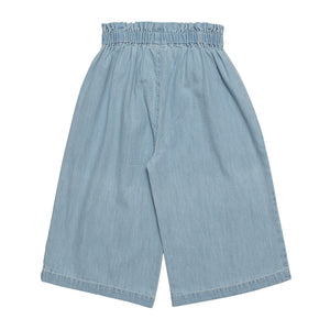 Culotte Pale Bleached Denim