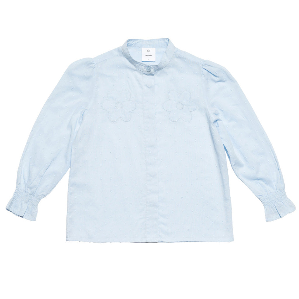 Blouse Puff Sleeve Blue