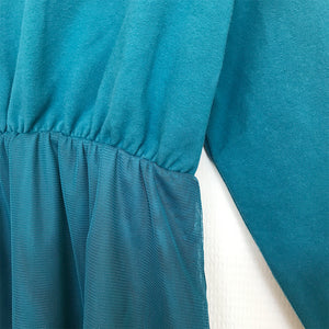 Dress Shining Tule Azul - sample