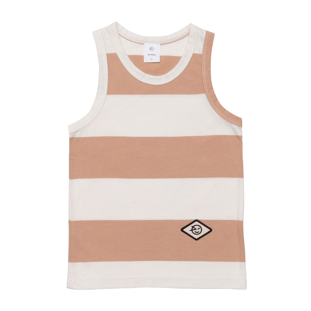 Vest Stripe Cloud Pink Earth