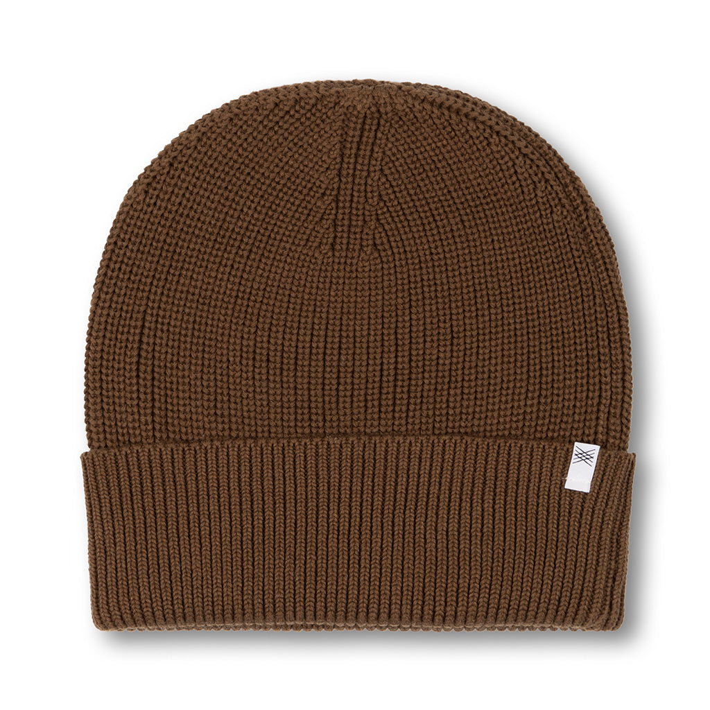 Hat Knit Dark Khaki