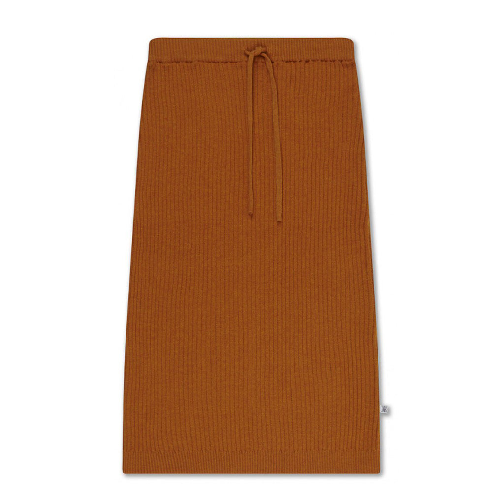 Skirt Knit Warmed Rust