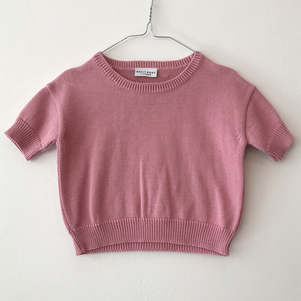 Sweater Summer Knitted Pink - Sample