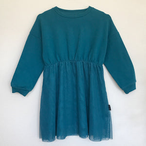 Dress Shining Tule Azul - sample