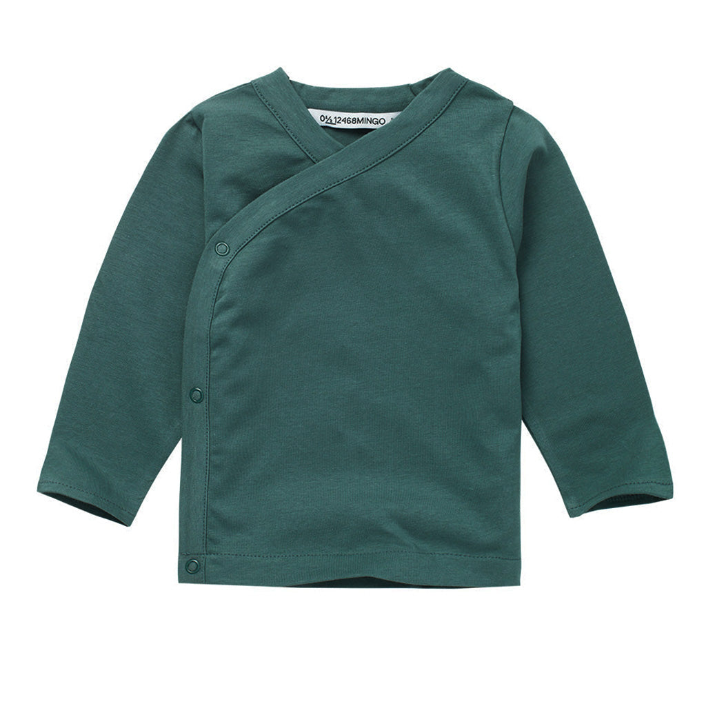 Wrap Top Dark Emerald