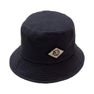 Hat Bucket Disco Charcoal Waffle
