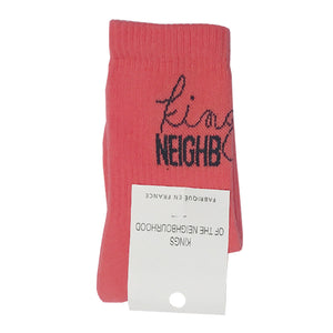 Socks Kings of the Neighbourhood - Orange/Pink