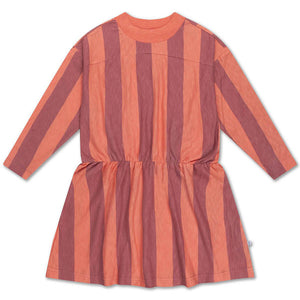 Dress Skater Peachy Block Stripe