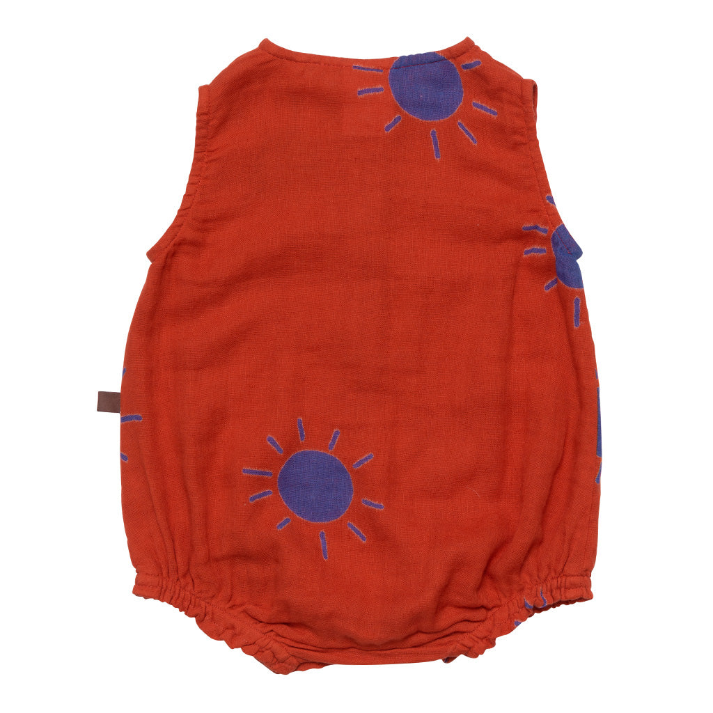 Romper Woven Deep Sun