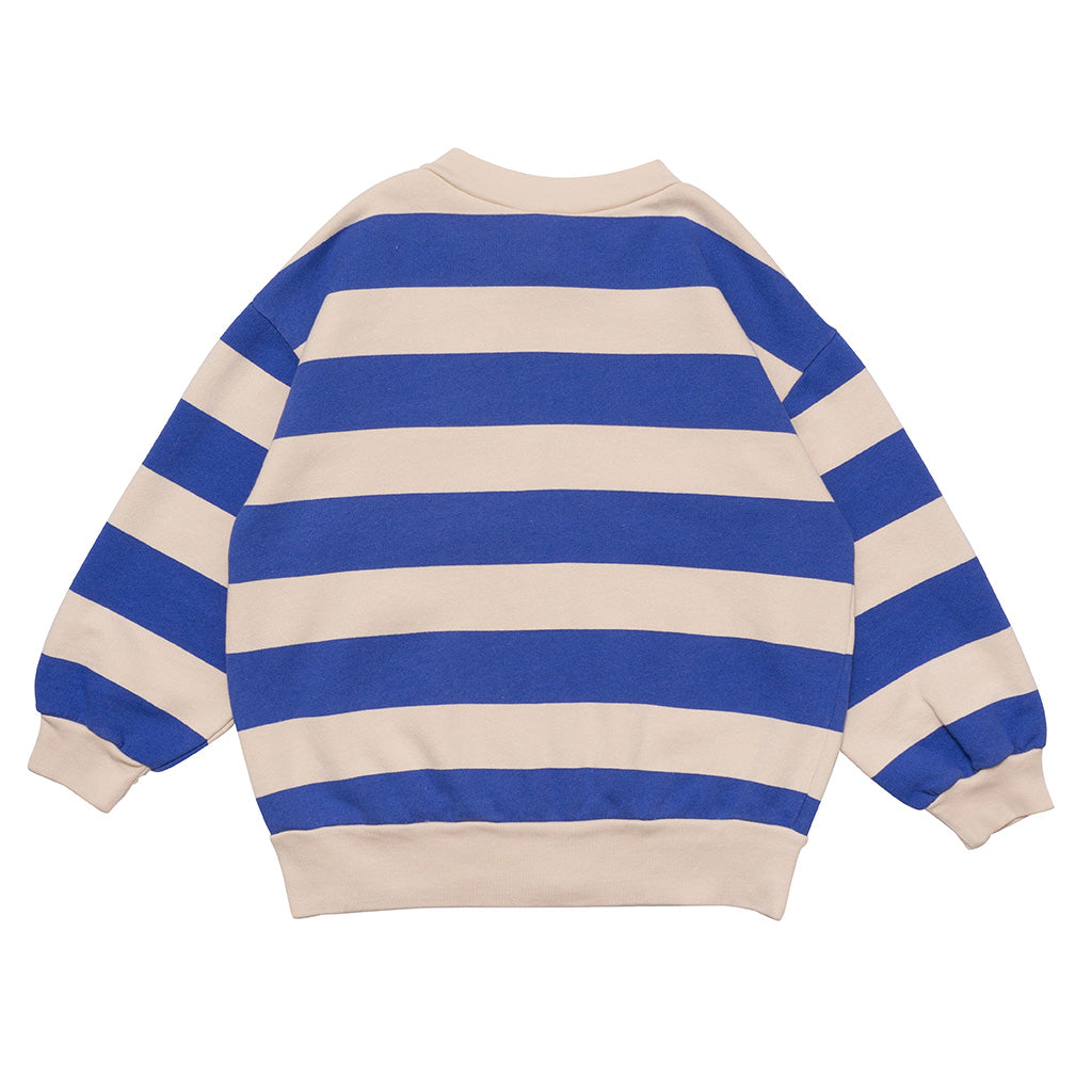 Jacket Zip Blue Stripe