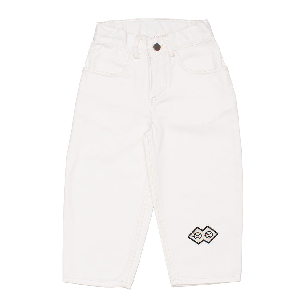 Jean Ballon Ecru Denim