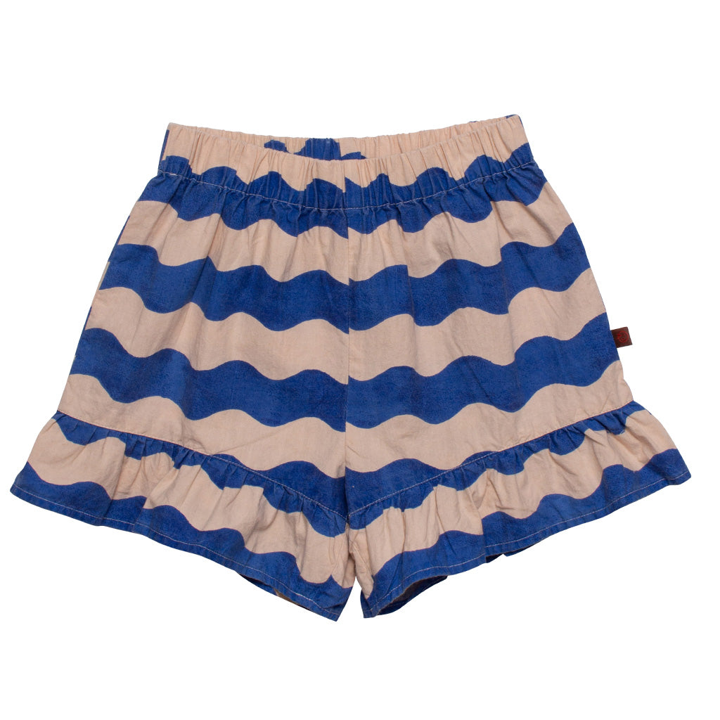 Short Frill Wave Pink Blue