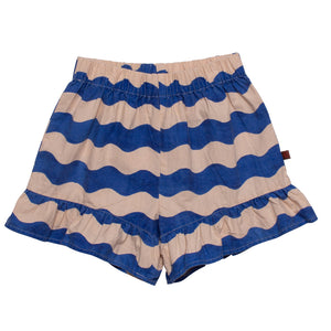 Short Frill Wave Pink Blue