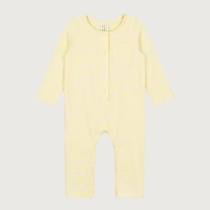 Playsuit Baby Mellow Yellow Cream