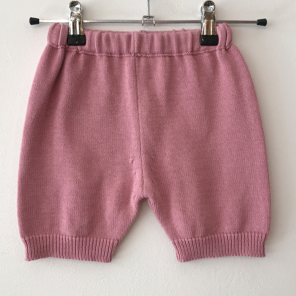 Shorts Summer Knitted Pink - Sample