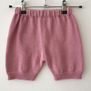Shorts Summer Knitted Pink - Sample