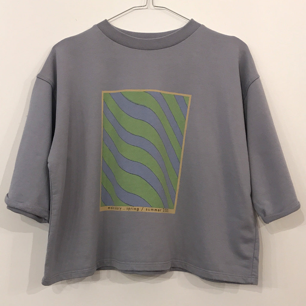 Sweater Boxy Steel Psychedelic