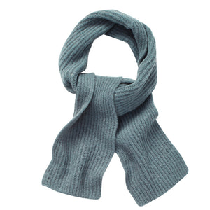 Knitted Scarf Lake Blue