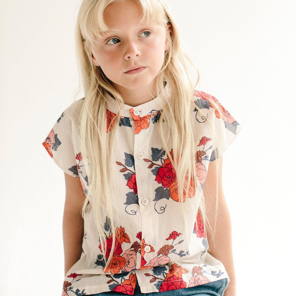 Blouse Animaux Warm White