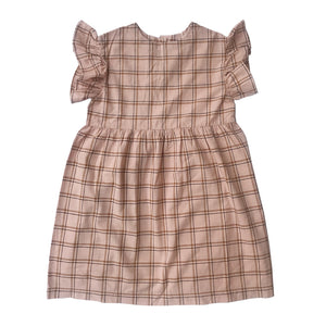 Dress Gather Dust Pink Check