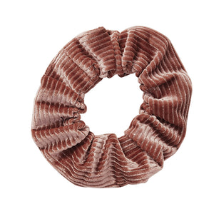Scrunchie Velvet Fig