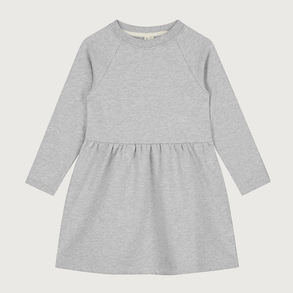 Dress Longsleeve Grey Melange
