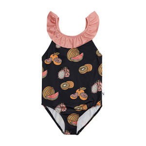 Swimsuit Ruffled Summer Fruit