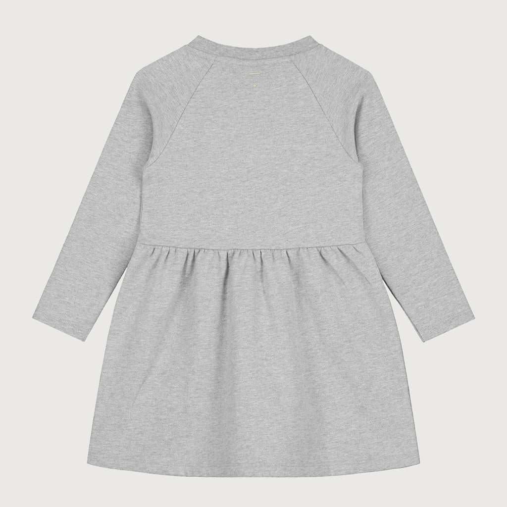 Dress Longsleeve Grey Melange