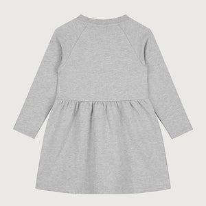 Dress Longsleeve Grey Melange