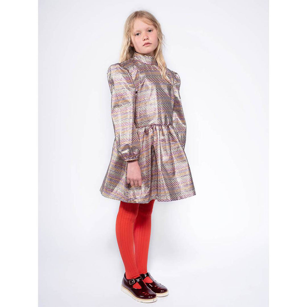 Dress Turtle Zig Zag Sparkle Rainbow