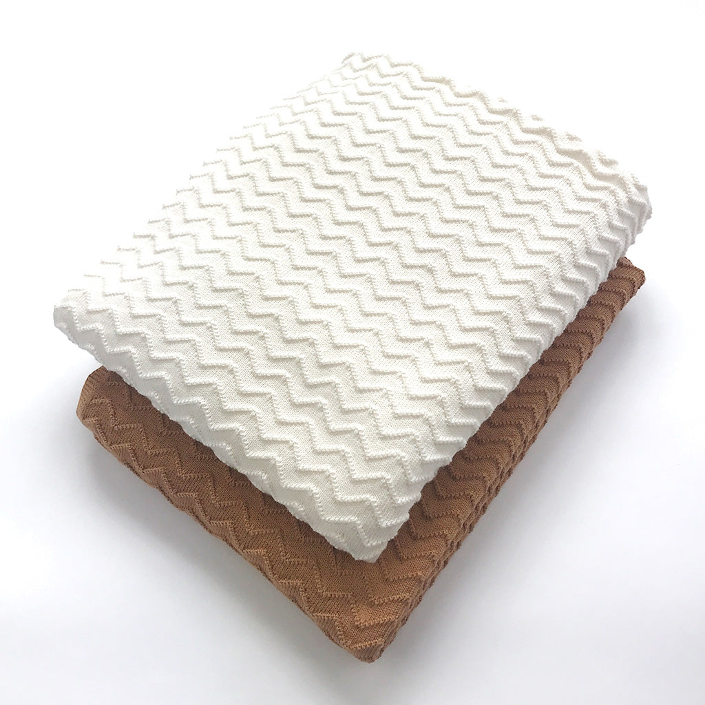 Baby Blanket Knit Milk