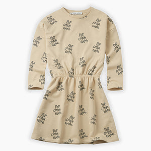 Dress Skater Popcorn Print