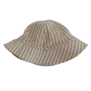 Hat Sun Sandy Stripes
