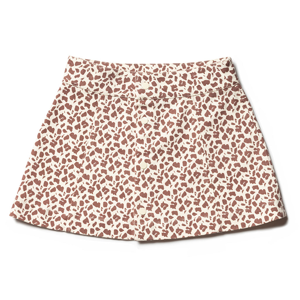 Skirt Aline Panel Ecru Acer