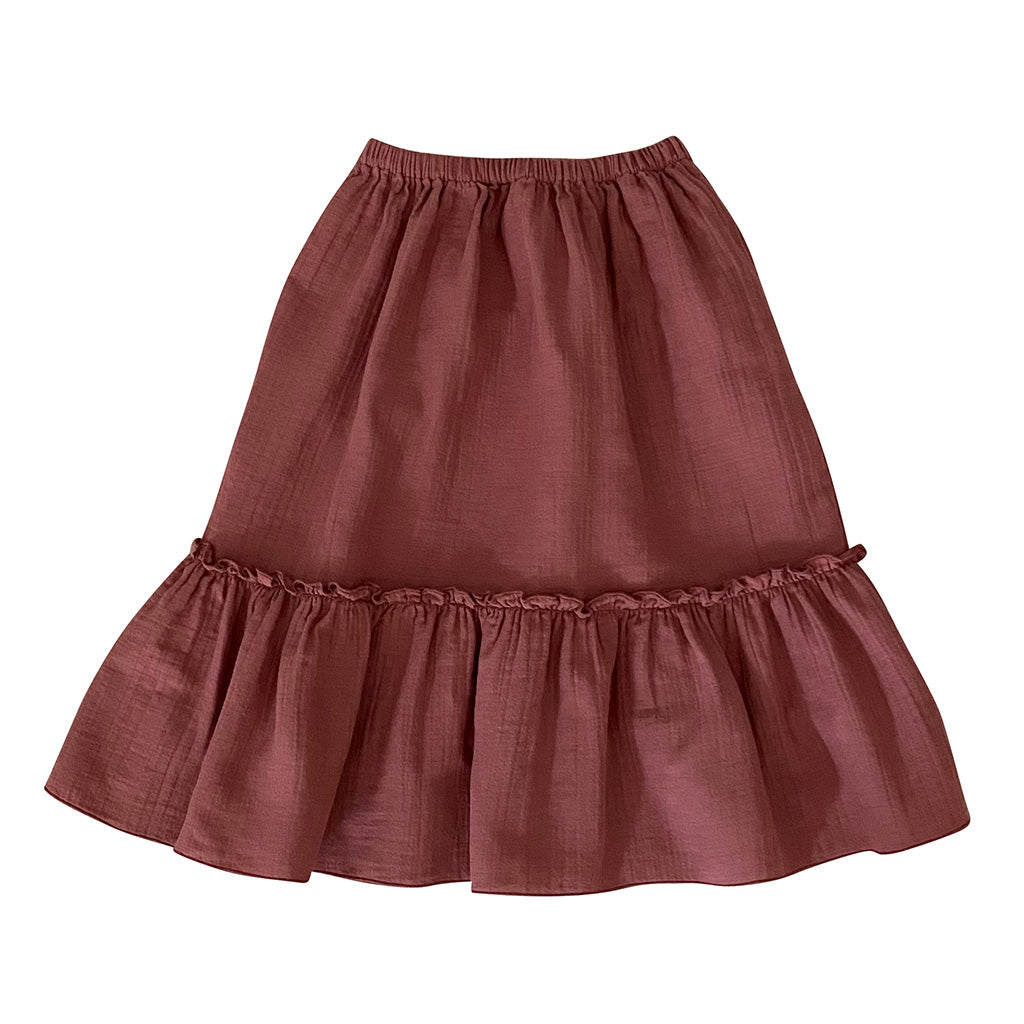 Skirt Dana Light Mahogany