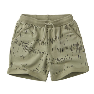 Shorts Grass Print Oak