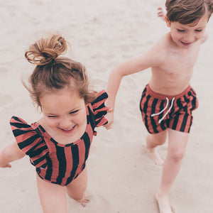 Swimsuit Painted Stripe