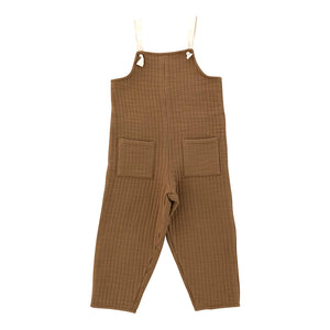 Jumpsuit Quilted Camel