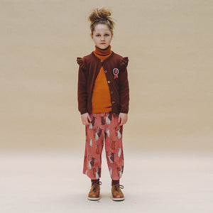 Cardigan Wings Brown Stone