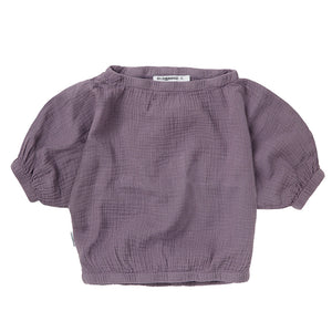 Top Cropped Muslin Lavender