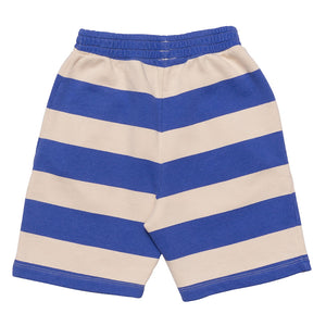 Short Track Blue Stripe