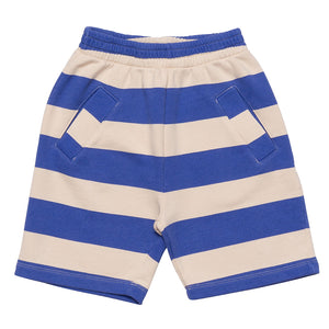 Short Track Blue Stripe
