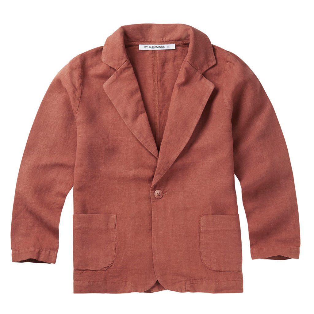 Blazer Linen Sienna Rose