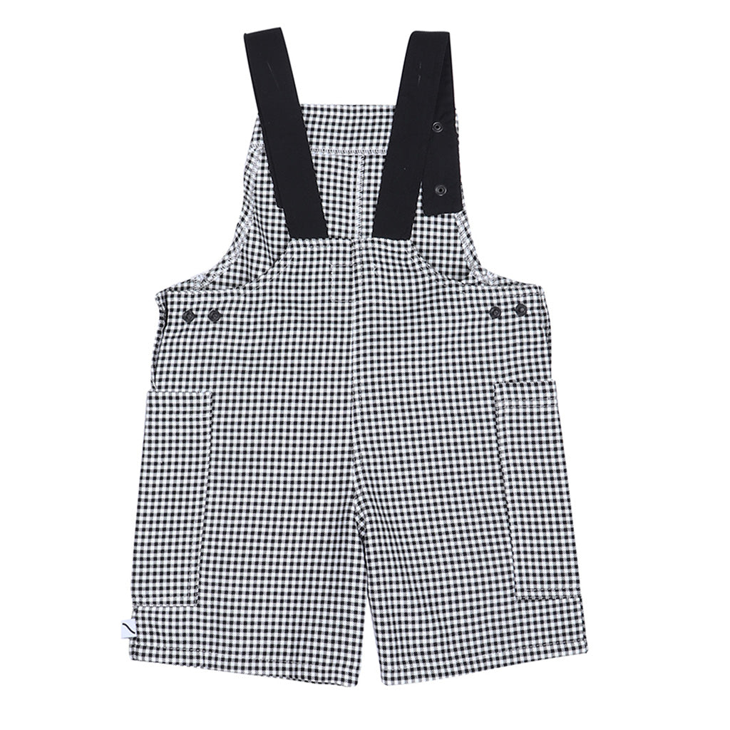 Salopette Short Legs Mini Checkers