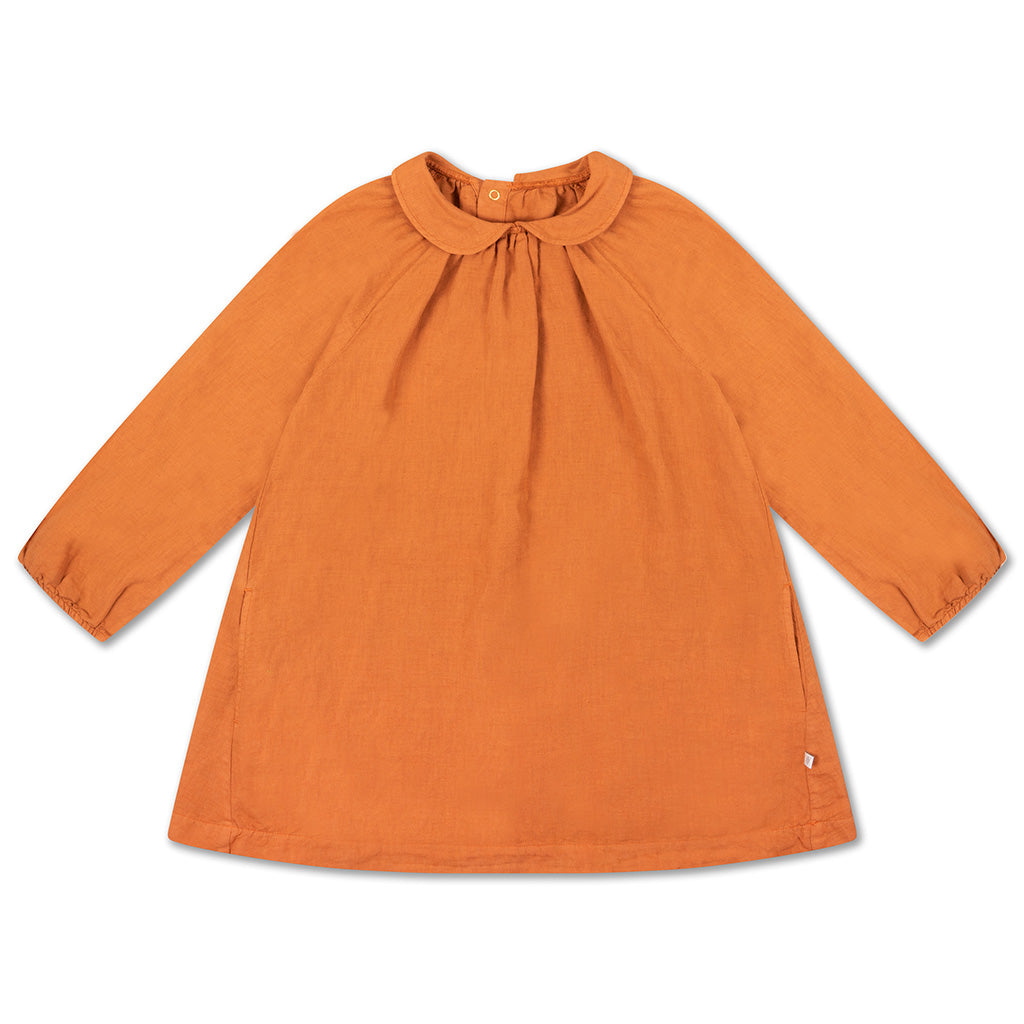 Dress Round Collar Warm Hazel