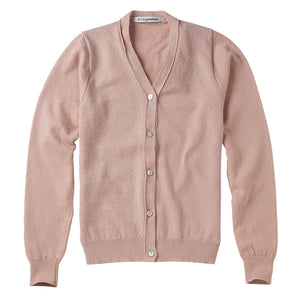 Cardigan Cashmere Dusty Pink