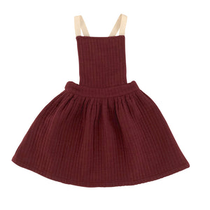 Apron Quilted Berry Red